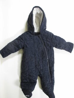 Modrá přechodová kombinéza pro kluky secondhand Modrá přechodová kombinéza pro kluky secondhand