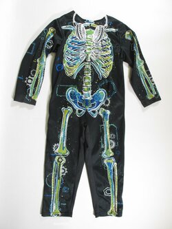 Kostým na karneval pro kluky kostlivec secondhand Kostým na karneval pro kluky kostlivec secondhand