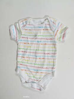 Body pro kluky s nápisy secondhand Body pro kluky s nápisy secondhand