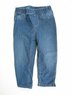 Modré kalhoty pro holky secondhand Modré kalhoty pro holky secondhand