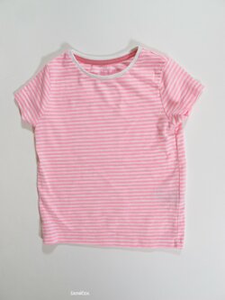 Triko pro holky růžovo bílé secondhand Triko pro holky růžovo bílé secondhand