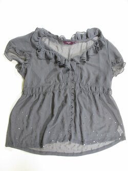 Šedá halenka dámská secondhand Šedá halenka dámská secondhand