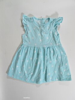 Tyrkysovo bílé šaty pro holky secondhand Tyrkysovo bílé šaty pro holky secondhand