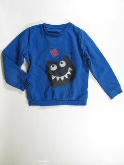 Modrá mikina pro kluky secondhand Modrá mikina pro kluky secondhand