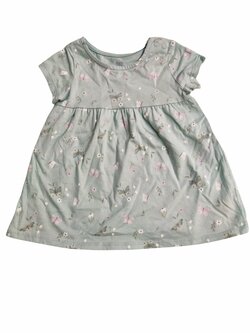 Světle modré šaty s obrázky pro holky secondhand F&F Světle modré šaty s obrázky pro holky secondhand F&F