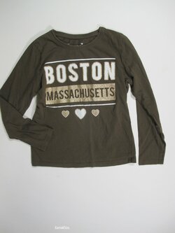 Triko dl.rukáv pro holky zelené secondahnd Triko dl.rukáv pro holky zelené secondahnd