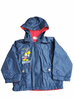 Jarní tmavá bunda Mickey pro kluky secondhand Disney Jarní tmavá bunda Mickey pro kluky secondhand Disney
