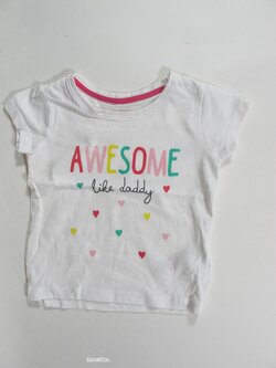 Triko pro holky s nápisem secondhand Triko pro holky s nápisem secondhand