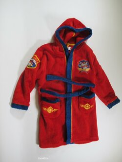 Červeno modrý župan pro kluky secondhand Červeno modrý župan pro kluky secondhand