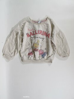 Světlá mikina pro holky secondhand