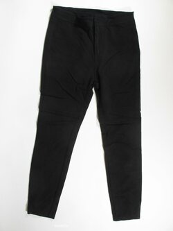 Černé elastické kalhoty pro holky secondhand Černé elastické kalhoty pro holky secondhand