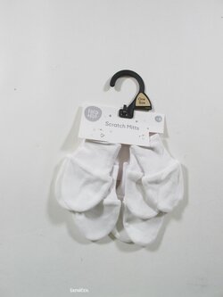 4x rukavičky pro děti bílé outet