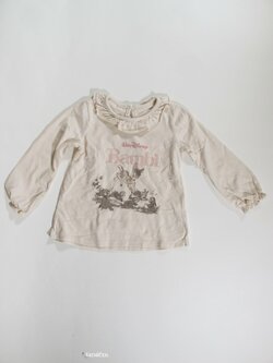 Triko dl.rukáv pro holky světlé secondhand Triko dl.rukáv pro holky světlé secondhand