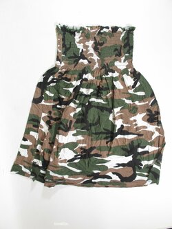 Šaty maskáčové pro holky secondhand Šaty maskáčové pro holky secondhand