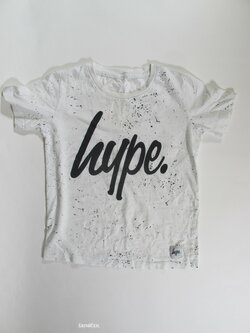 Triko pro děti bílo černé secondhad