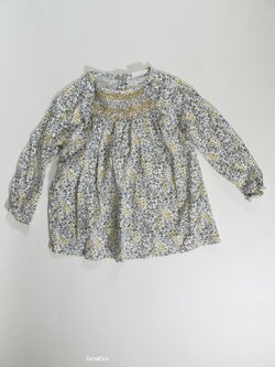 Tunika-dl.rukáv s kytkami secondhand Tunika-dl.rukáv s kytkami secondhand