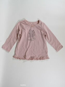 Triko dl.rukáv pro holky růžové secondhand Triko dl.rukáv pro holky růžové secondhand