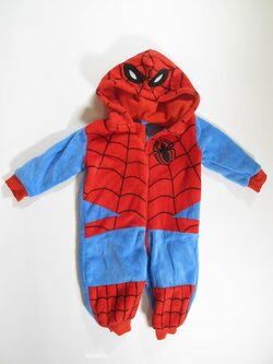 Fleesový overal spiderman pro kluky secondhand Fleesový overal spiderman pro kluky secondhand