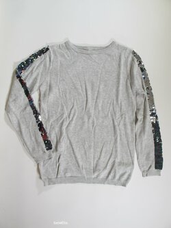 Šedý svetr pro holky secondhand Šedý svetr pro holky secondhand