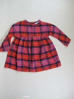 Kostkovaná tunika pro holky secondhand