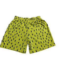 Žluté kraťasy se vzorem pro holky secondhand M&S Žluté kraťasy se vzorem pro holky secondhand M&S