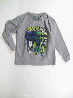 Triko dl.rukáv pro kluky šedé secondhand Triko dl.rukáv pro kluky šedé secondhand