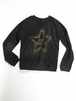 Mikina pro holky černá slabší secondhand Mikina pro holky černá slabší secondhand