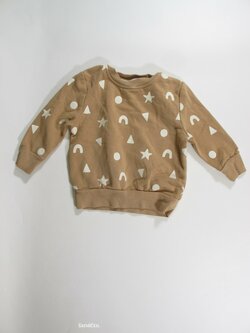 Mikina hnědá pro děti secondhnad Mikina hnědá pro děti secondhnad