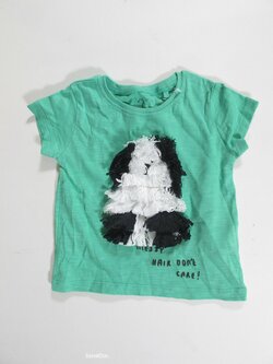 Triko pro holky zelené secondhand Triko pro holky zelené secondhand