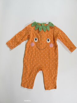 Overal na halloween  oranžový secondhand