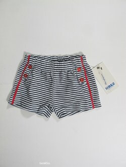 Kratasy pro holky modro bílo černé outlet