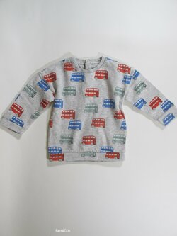 Mikina šedá s obrázky pro kluky secondhand Mikina šedá s obrázky pro kluky secondhand