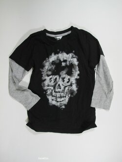 Triko dl.rukáv pro kluky šedo černé secndhand Triko dl.rukáv pro kluky šedo černé secndhand