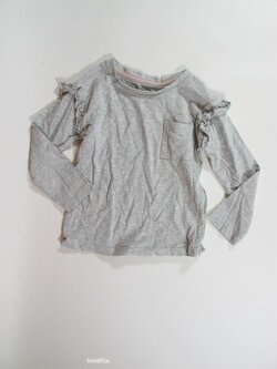 Triko dl.rukáv pro holky šedé secondhnad Triko dl.rukáv pro holky šedé secondhnad