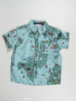 Obrázková  košile pro kluky  secondhnad