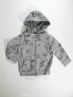 Mikina šedá pro kluky s obrázkem secondhand Mikina šedá pro kluky s obrázkem secondhand