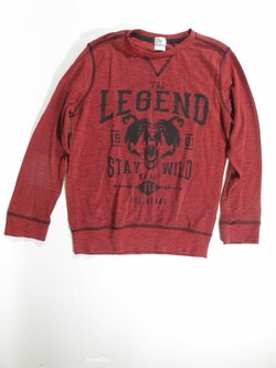 Triko dl.rukáv pro kluky cihlové secondhand Triko dl.rukáv pro kluky cihlové secondhand