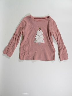 Triko dl.rukáv pro holky růžové pyžamové secondhand Triko dl.rukáv pro holky růžové pyžamové secondhand