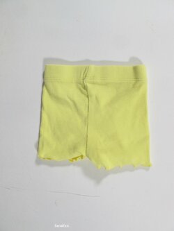 Kratasy pro holky žluté secondhand