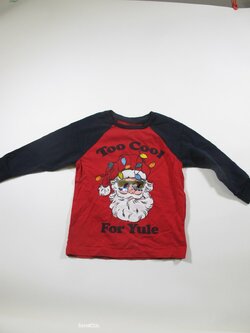 Triko dl.rukáv pro kluky černo červené funkční secondhand Triko dl.rukáv pro kluky černo červené funkční secondhand