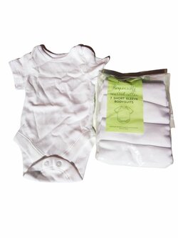 Set bílých body 5 kusů outlet M&S Set bílých body 5 kusů outlet M&S