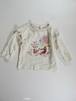 Triko dl.rukáv pro holky světlé secondhnad Triko dl.rukáv pro holky světlé secondhnad