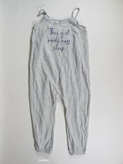 Šedý overal pro holky na spaní secondhand Šedý overal pro holky na spaní secondhand