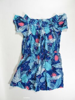 Letní overal pro holky s kytkami secondhand Letní overal pro holky s kytkami secondhand