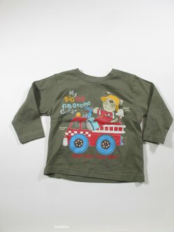 Triko dl.rukáv zelené secondhand Triko dl.rukáv zelené secondhand