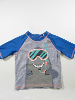 Plavkové triko pro kluky modré secondhand Plavkové triko pro kluky modré secondhand