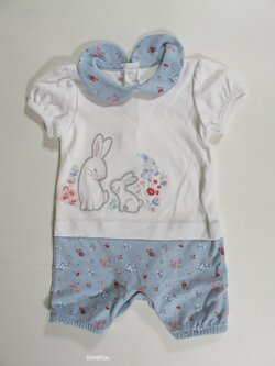 Overal bílo modrý pro holky secondhand Overal bílo modrý pro holky secondhand