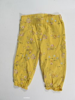 Kalhoty letní žluté secondhand Kalhoty letní žluté secondhand