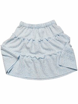 Modro bílá sukně s kytičkami pro holky secondhand H&M Modro bílá sukně s kytičkami pro holky secondhand H&M