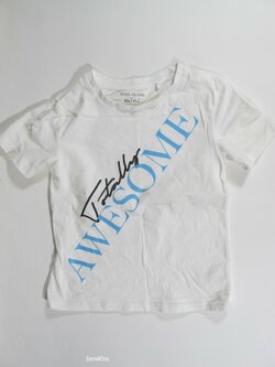 Bílé triko pro kluky secondhand Bílé triko pro kluky secondhand